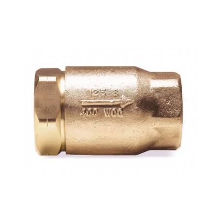 Válvula check de bronce 3/4"