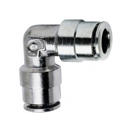 Racor súper rápido codo manguera 12 mm
