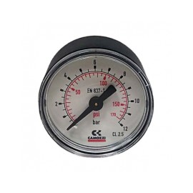 Manómetro rosca trasera 1/8" diam 43 mm